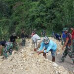 Pengerasan Jalan Desa Pekalobean–Saludewata Capai Batas Wilayah, Warga Apresiasi Program TMMD Ke-125. IMG-20250730-WA0162