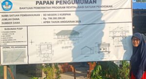 Bantuan Revitalisasi SDN 2 - SDN 4 Kuripan Sebesar Rp.799 dan Rp.795
