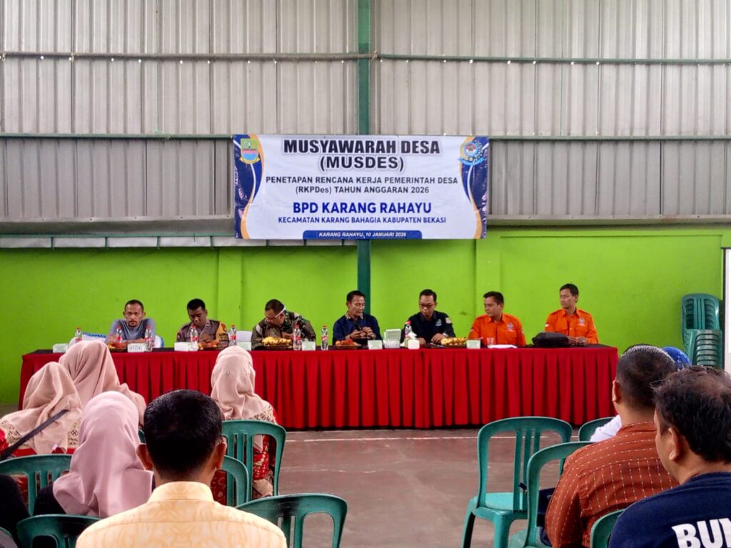 BPD Karang Rahayu Gelar Musdes RKPDes 2026, Serap Aspirasi Pembangunan Warga