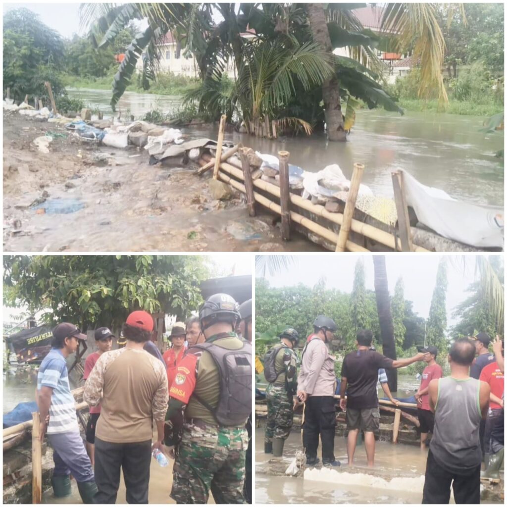 Tanggul Jebol, Perumahan Puri Nirwana (Blok O), Terendam Banjir Luapan Sungai Kali Uluh