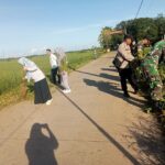 Kolaborasi Pemerintah Kec, Dan Koramil 02-/Polsel Kerja Bakti Bersama Bersihkan Lingkungan IMG-20260310-WA0027