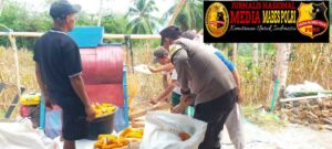 *Giat Polsek Lage Dalam Mendukung Program Ketahanan Pangan*