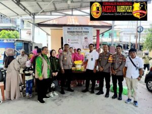 *Sat Binmas Polres Dan Bulog Poso Gelar Pasar Murah Disertai Zoom GPM Polri Serentak*