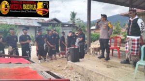 *Polsek Lore Utara Kawal Pawai Ogoh-Ogoh Menjelang Hari Raya Nyepi 1948 Saka*