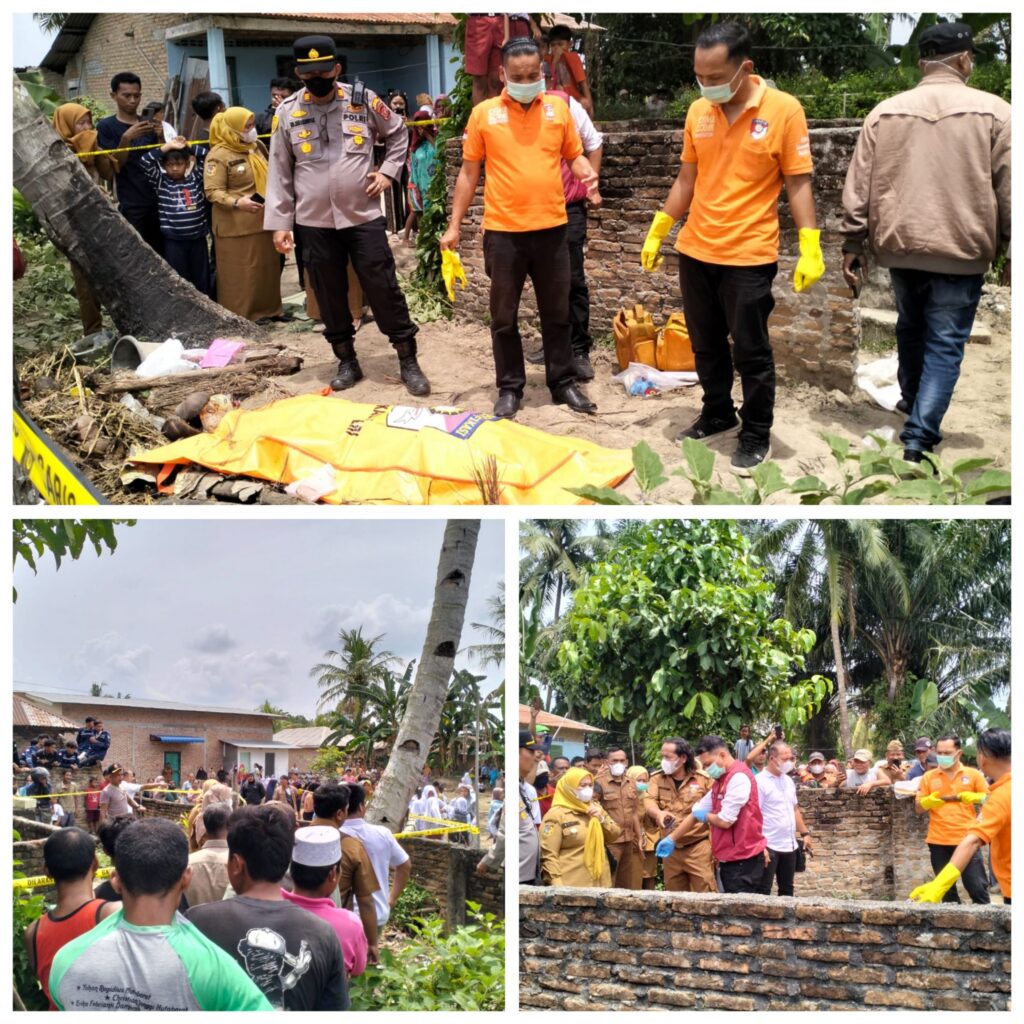 Tragis ! Mayat Perempuan Ditemukan di Belakang Rumah Warga, Polisi Selidiki Dugaan Pembunuhan