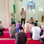 Pendekatan Humanis Kapolsek Polsel : Salat Berjamaah Hingga Imbauan Kamtibmas