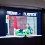 Kapoksahli Pangdam XIV/Hsn Ikuti Diskusi Perkuat Fungsi Kecabangan TNI AD