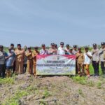 Polsek Tabunganen Tanam Jagung 1 Hektare Dukung Swasembada Pangan