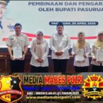 Penyerah Surat Keputusan(SK) Oleh Bupati Pasuruan Ke Kepala Puskesmas Kabupaten Pasuruan Polish_20260429_135323402