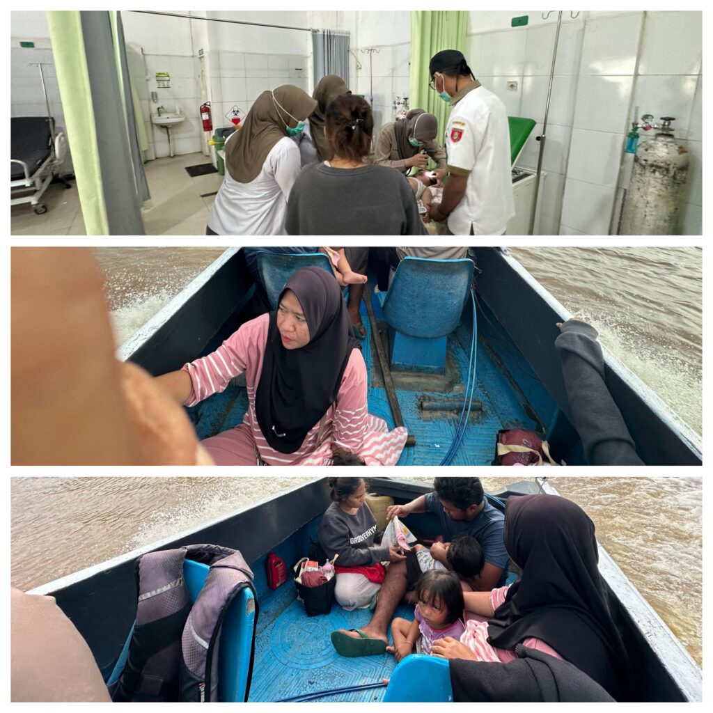 Sat Polairud Polres Batola Tunjukkan Respons Cepat, Evakuasi Balita Sakit ke RS TPT Banjarmasin