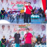 JALAN SEHAT SAMPIR ISTIMEWA .ULANG TAHUN SAMPIR YANG KE 19 KABUPATEN SUMBAWA BARAT