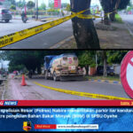 Polres Nabire Tertibkan Parkir Liar Truk Antre BBM di SPBU Oyehe dengan Pemasangan Police Line dan Rambu Larangan Parkir 494975