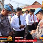 Kabid Propam Polda Kalteng Pimpin Apel Pagi di Polres Kobar, Ingatkan Personel Jauhi Narkoba dan Pelanggaran