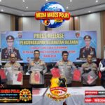 Polda Kalteng Ungkap 121 Kasus Kejahatan Jalanan Periode Januari hingga Mei 2026, 233 Tersangka Berhasil Diamankan