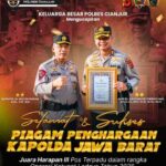 Prestasi Gemilang , Polres Cianjur Raih Penghargaan dari Kapolda Jabar pada Operasi Ketupat Lodaya 2026