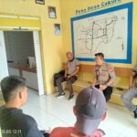 Jalin Silaturahmi Dengan Pemerintah Desa, Kapolsek Sambangi Kantor Desa Cakura