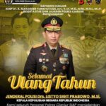 Polres Cianjur Sampai kan Selamat Ulang Tahun kepada Kapolri Jenderal Polisi Drs. Listyo Sigit Prabowo IMG-20260505-WA0205
