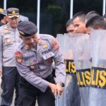 Siswa Latja SPN Batua Gelombang I TA 2026 Asah Kemampuan PHH Di Polres Barru