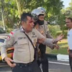 Dua Personel Polri Terluka Saat Amankan Aksi Unjuk Rasa di Depan Kantor Gubernur NTT