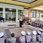 Tanamkan Disiplin Sejak Dini, Polresta Banyuwangi di Kunjungi Pocil TK Muslimat NU 2 Gumuk Agung