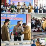 Bupati Apresiasi Keberhasilan Polresta Deli Serdang Atas Pengungkapan 89 Kg Sabu: Sanksi Berat Bagi ASN Terlibat