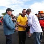Kapolda Sumsel Tegaskan Komitmen Dukung Olahraga Nasional Lewat Flag Off Kejurnas Motoprix Lahat