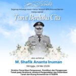 Kanwil BPN Provinsi Banten Sampaikan Duka Cita atas Wafatnya M. Shafik Ananta Inuman IMG-20260525-WA0299