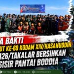 Karya Bakti Peringati HUT Ke- 69 Kodam XIV/Hasanuddin, Kodim 1426/Takalar Bersihkan Pesisir Pantai Boddia IMG-20260526-WA0042