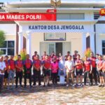 *Usai Vakum beberapa waktu karena Ramadhan dan Idul Fitri , Gowes Kamtibmas kembali berlanjut ke Desa Jenggala*