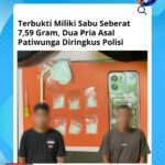 *Dua Pelaku Jaringan Narkoba Dan 7,59 Gram Sabu Di Amankan Polres Poso Di Desa Patiwunga* IMG_20260506_111552