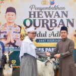 Polres Pasuruan Salurkan 16 Sapi dan 57 Kambing Kurban untuk Masyarakat di Hari Idul Adha