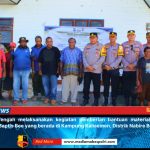 Operasi Cinta Damai Noken 2026 Polda Papua Tengah Salurkan Bantuan Material Pembangunan Gereja Baptis Bee di Nabire Barat