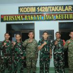 Kasdam XIV Hasanuddin Transit di Makodim 1426 Takalar, Sekaligus Cek Kondisi Satuan