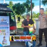 GERAKAN PANGAN MURAH POLRI, POLRES KAYONG UTARA BANTU MASYARAKAT DAPATKAN KEBUTUHAN POKOK DENGAN HARGA TERJANGKAU