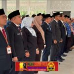 Polres Kayong Utara Hadiri Upacara Hari Berkabung Daerah, Kobarkan Semangat Juang Para Pahlawan