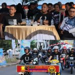 Puluhan Rider Meriahkan Rolling City Hari Jadi Kayong Utara ke-19 dan Hari Bhayangkara ke-80