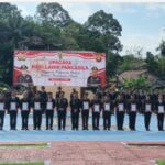 Kapolres Melawi Berikan Penghargaan Kepada Lima Belas Personel