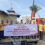 Sambut HUT Bhayangkara ke-80, Polda Kalbar Gelar Bakti Religi Menyasar 3 Tempat Ibadah di Pontianak