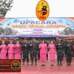 Kapolda Kalteng Pimpin Sertijab Dansatbrimob, Tongkat Komando Resmi Beralih kepada Kombes Pol. Dieno Hendro Widodo