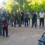 Koramil 04-/Galesong Bersama Warga Gelar Kerja Bakti, Ciptakan Lingkungan Bersih Dan Sehat