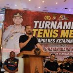 Kapolres Ketapang Buka Open Turnamen Tenis Meja Kapolres Cup dalam Rangka Hari Bhayangkara ke-80