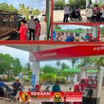Personel Polsek Teluk Batang Awasi Distribusi BBM di SPBU IMG-20260719-WA0094
