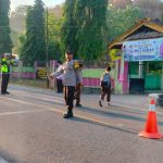 Polri Hadir Sejak Fajar, Polres Sumbawa Barat Perkuat Keamanan dan Keselamatan Pelajar Lewat Rawan Pagi