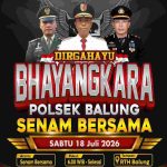 Peringati Hari Bhayangkara ke-80, Kapolsek Balung AKP Heriyanto Undang Masyarakat Ikut Senam Bersama di RTH Balung IMG_20260714_181635 (4)