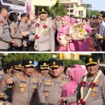 Farewell and Welcome Parade Kapolda Kalbar, Irjen Pol. Alberd Teddy Benhard Sianipar Resmi Lanjutkan Kepemimpinan