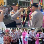 Pergantian Kepemimpinan, Polda Kalbar Gelar Tradisi Penyambutan Untuk Irjen Pol. Alberd Teddy Benhard Sianipar