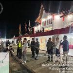 POLRES KAPUAS HULU GELAR PATROLI MALAM CEGAH GANGGUAN KAMTIBMAS DI PUTUSSIBAU