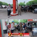 Situasi Antrian BBM di SPBU Teluk Batang Tetap Kondusif, Personel Polsek Laksanakan Pengamanan Jelang MTQ XXXIV Kalbar