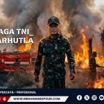 Tim Siaga Karhutla TNI Padamkan Api di Kalisemen Nabire Barat 1787392577429