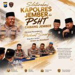Silaturahmi Kapolres Jember ke PSHT Cabang Jember : Merawat Persaudaraan, Perkuat Sinergi Wujudkan Jember Aman dan Kondusif